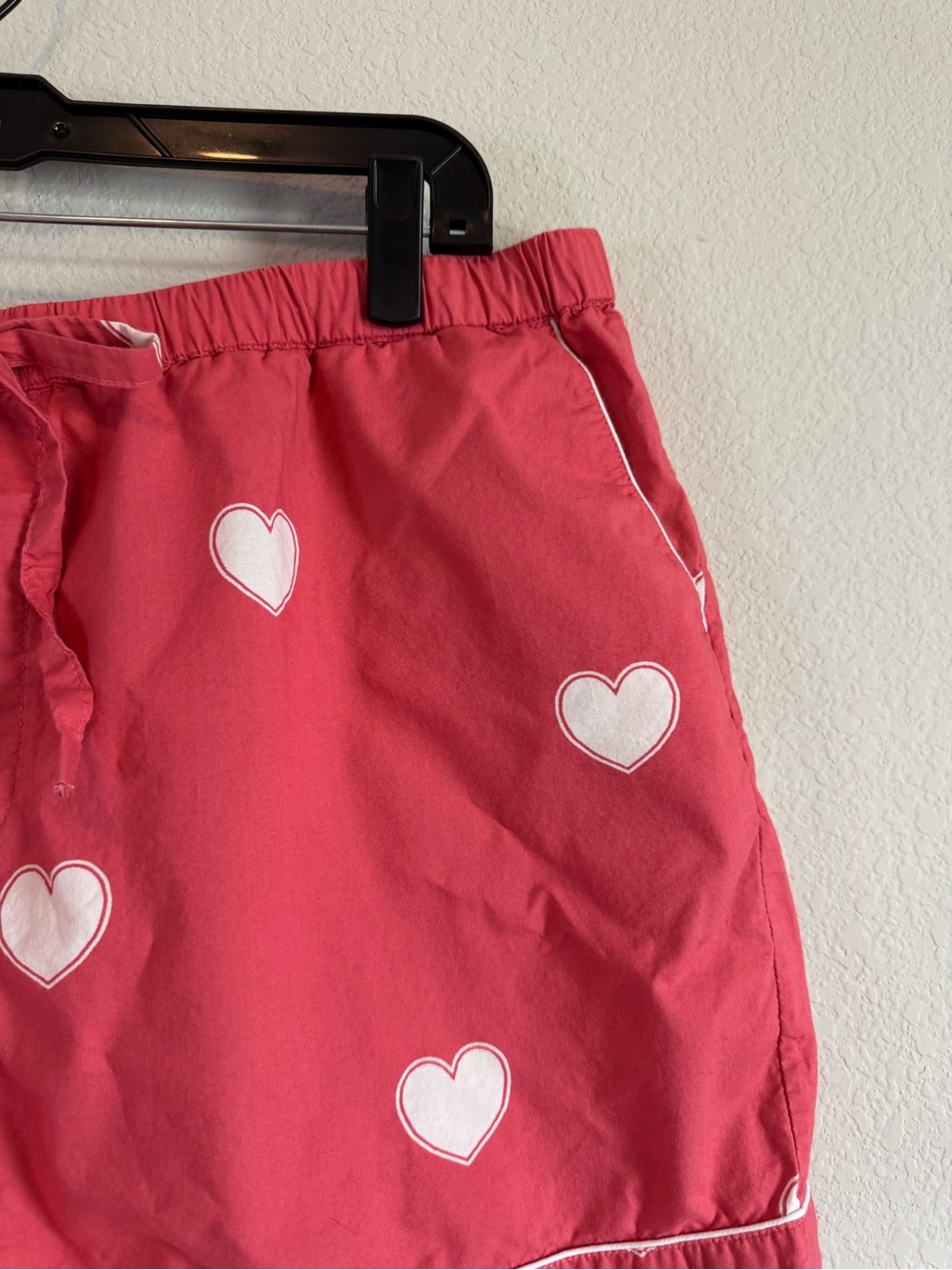 Printfresh Queen of Hearts Print Long Sleeve Top & Shorts Pajama Set Size XL - Picture 12 of 16